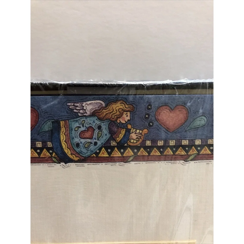 Vintage 1995 Lisa A. Blowers Angel Hearts Boxed Stationery NOS 48 Sheets